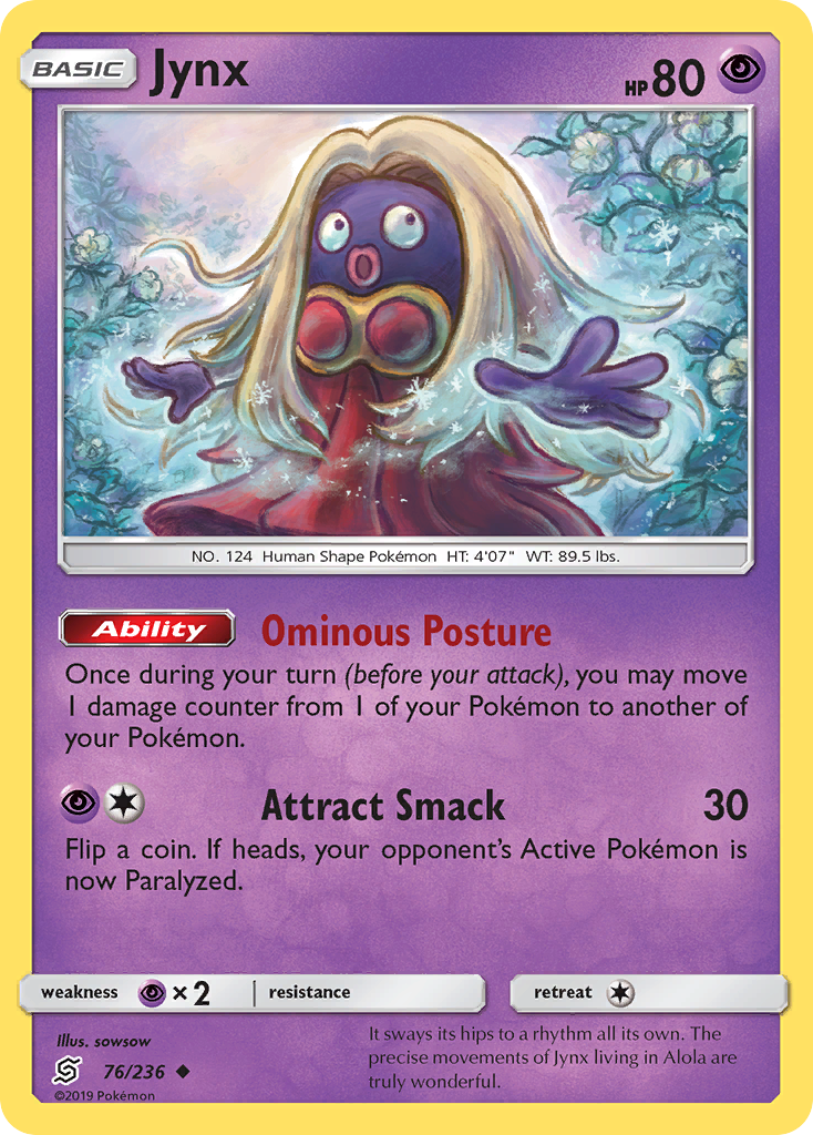 Jynx (76/236) [Sun & Moon: Unified Minds] | Exor Games New Glasgow