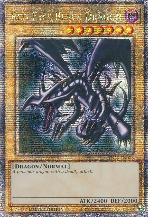 Red-Eyes Black Dragon [TN23-EN003] Quarter Century Secret Rare | Exor Games New Glasgow