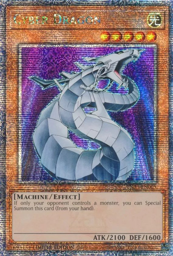 Cyber Dragon [TN23-EN005] Quarter Century Secret Rare | Exor Games New Glasgow