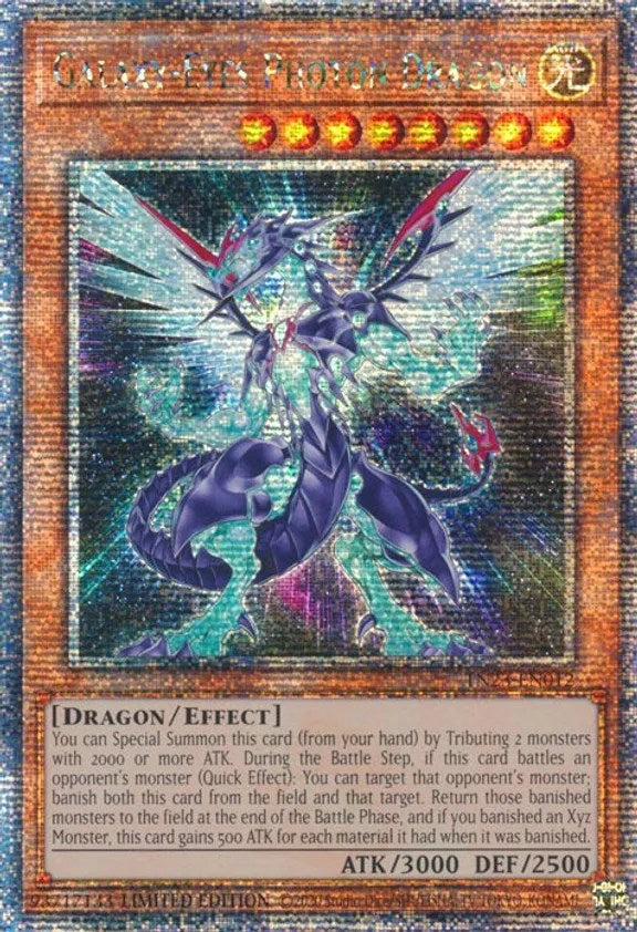 Galaxy-Eyes Photon Dragon [TN23-EN012] Quarter Century Secret Rare | Exor Games New Glasgow