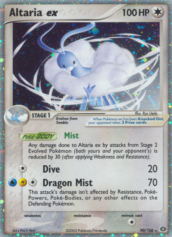 Altaria ex (90/106) [EX: Emerald] | Exor Games New Glasgow