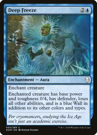 Deep Freeze [Dominaria] | Exor Games New Glasgow