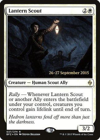 Lantern Scout [Battle for Zendikar Promos] | Exor Games New Glasgow