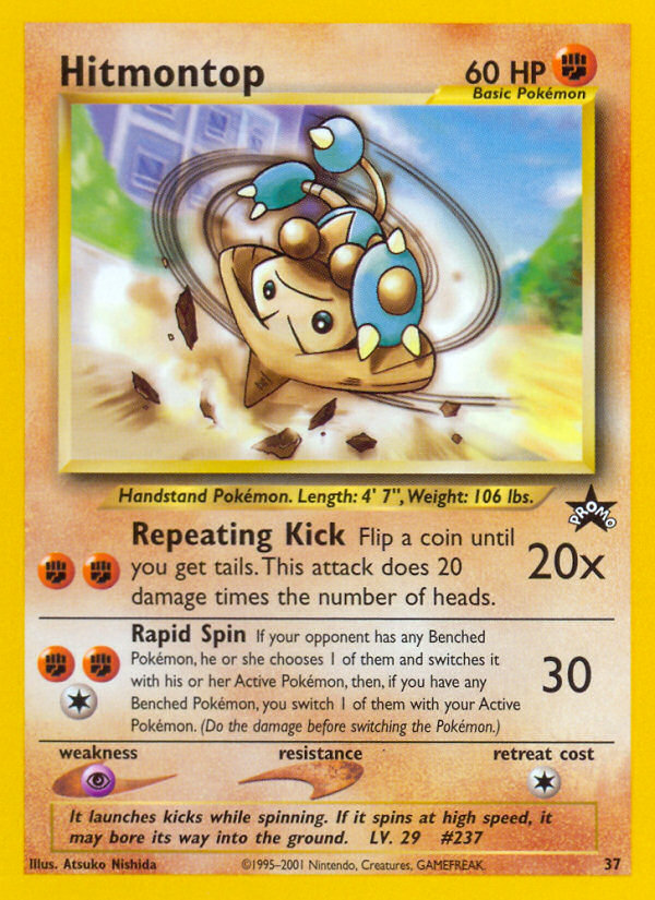 Hitmontop (37) [Wizards of the Coast: Black Star Promos] | Exor Games New Glasgow