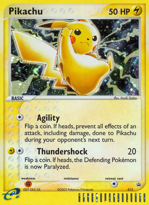 Pikachu (012) [Nintendo: Black Star Promos] | Exor Games New Glasgow