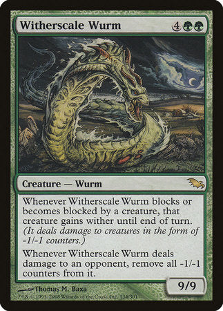 Witherscale Wurm [Shadowmoor] | Exor Games New Glasgow