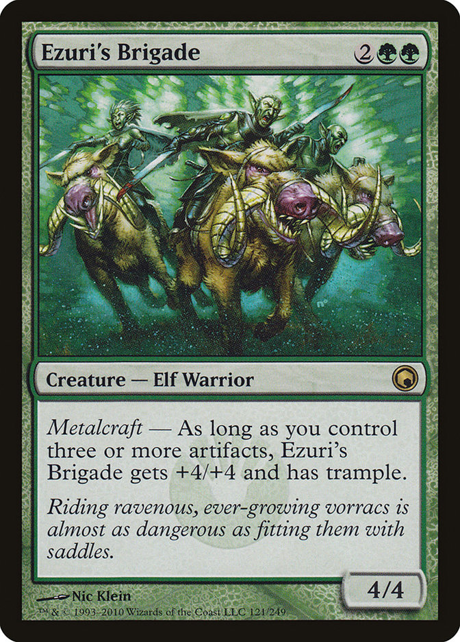 Ezuri's Brigade [Scars of Mirrodin] | Exor Games New Glasgow