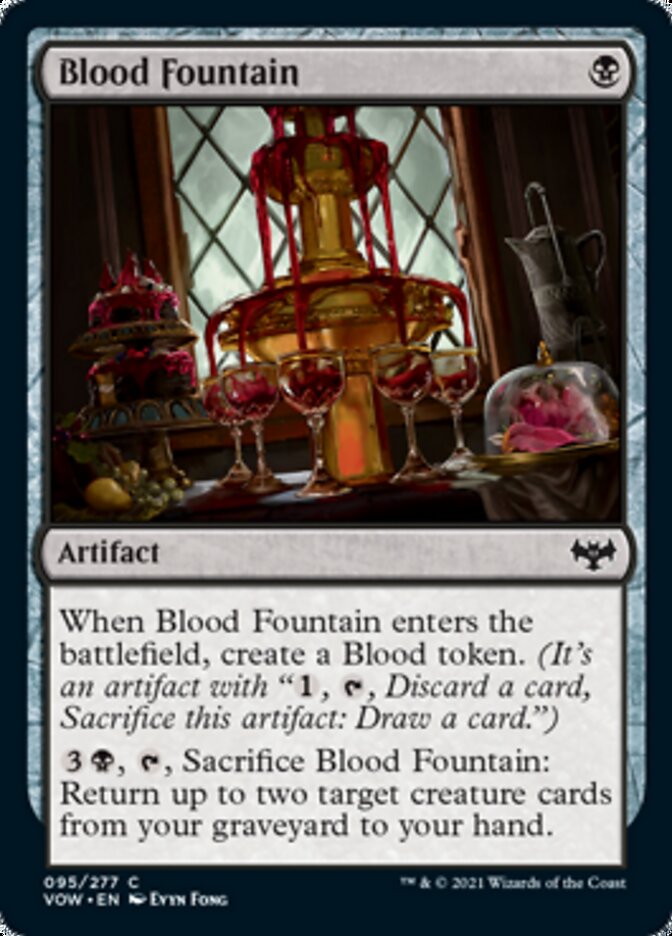 Blood Fountain [Innistrad: Crimson Vow] | Exor Games New Glasgow