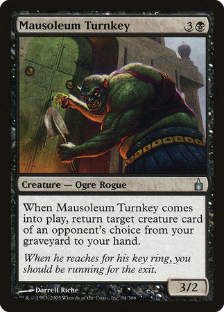 Mausoleum Turnkey [Ravnica: City of Guilds] | Exor Games New Glasgow