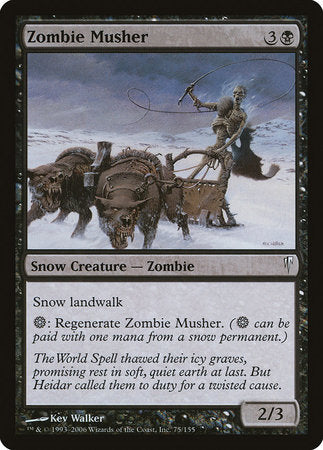 Zombie Musher [Coldsnap] | Exor Games New Glasgow