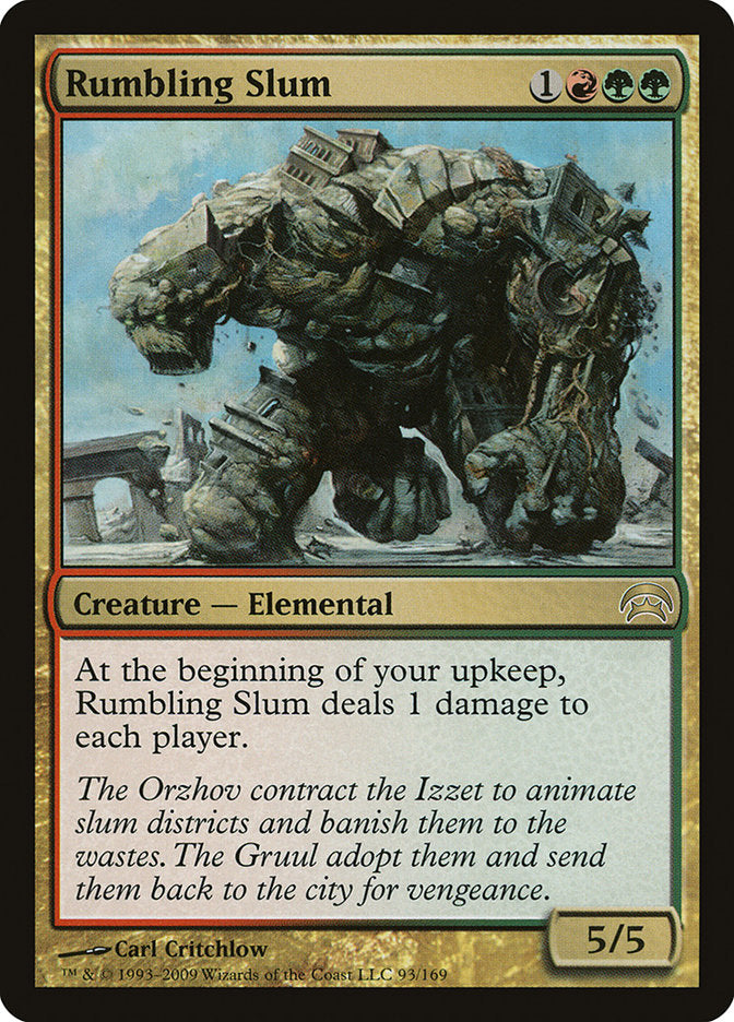 Rumbling Slum [Planechase] | Exor Games New Glasgow