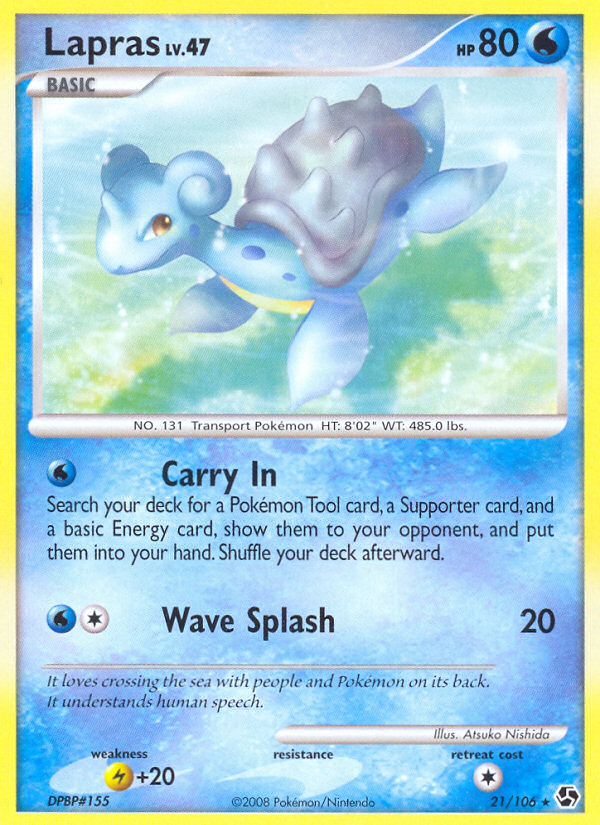 Lapras (21/106) [Diamond & Pearl: Great Encounters] | Exor Games New Glasgow