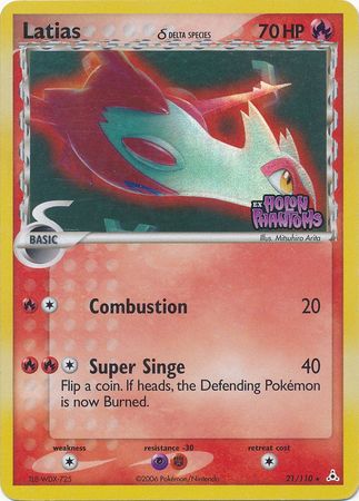 Latias (21/110) (Delta Species) (Stamped) [EX: Holon Phantoms] | Exor Games New Glasgow