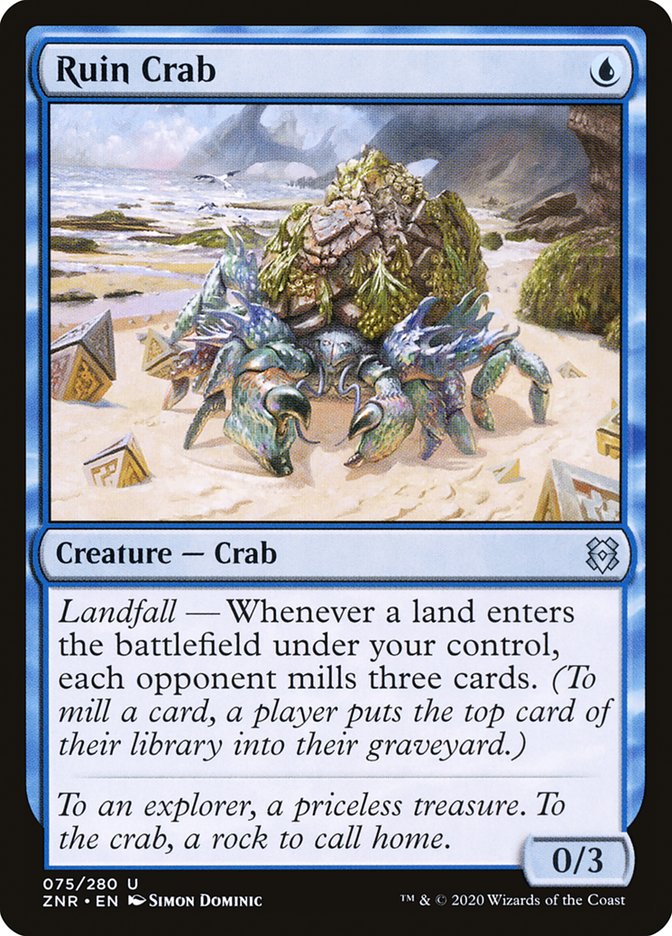 Ruin Crab [Zendikar Rising] | Exor Games New Glasgow