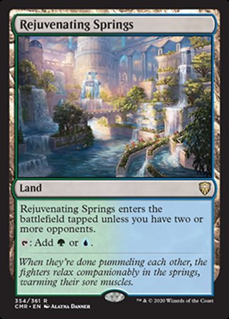 Rejuvenating Springs [Commander Legends] | Exor Games New Glasgow
