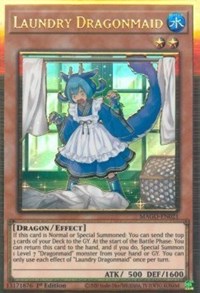 Laundry Dragonmaid [MAGO-EN021] Gold Rare | Exor Games New Glasgow