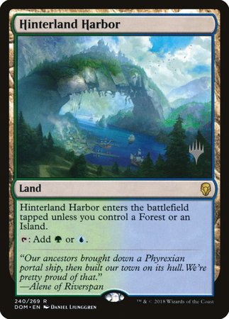 Hinterland Harbor [Dominaria Promos] | Exor Games New Glasgow