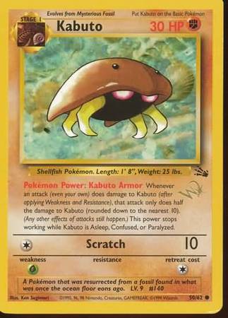 Kabuto (50/62) (W Stamped Promo) [Fossil Unlimited] | Exor Games New Glasgow