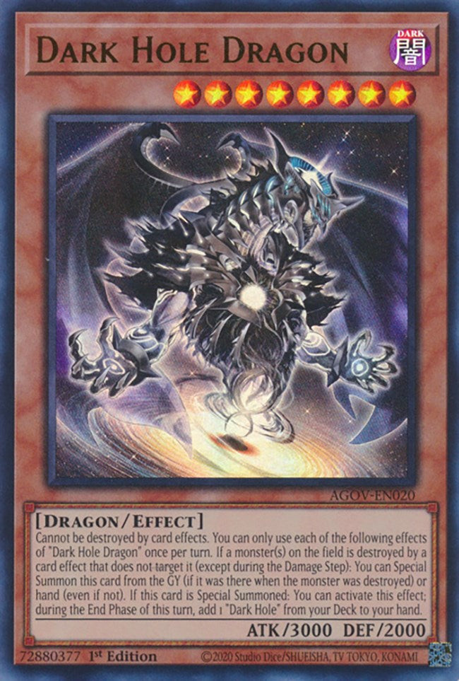 Dark Hole Dragon [AGOV-EN020] Ultra Rare | Exor Games New Glasgow