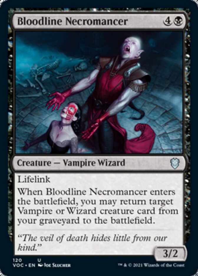 Bloodline Necromancer [Innistrad: Crimson Vow Commander] | Exor Games New Glasgow