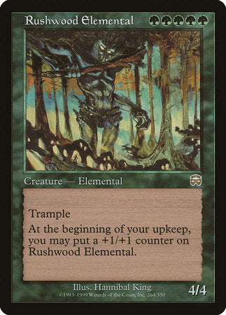 Rushwood Elemental [Mercadian Masques] | Exor Games New Glasgow