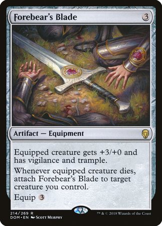 Forebear's Blade [Dominaria] | Exor Games New Glasgow