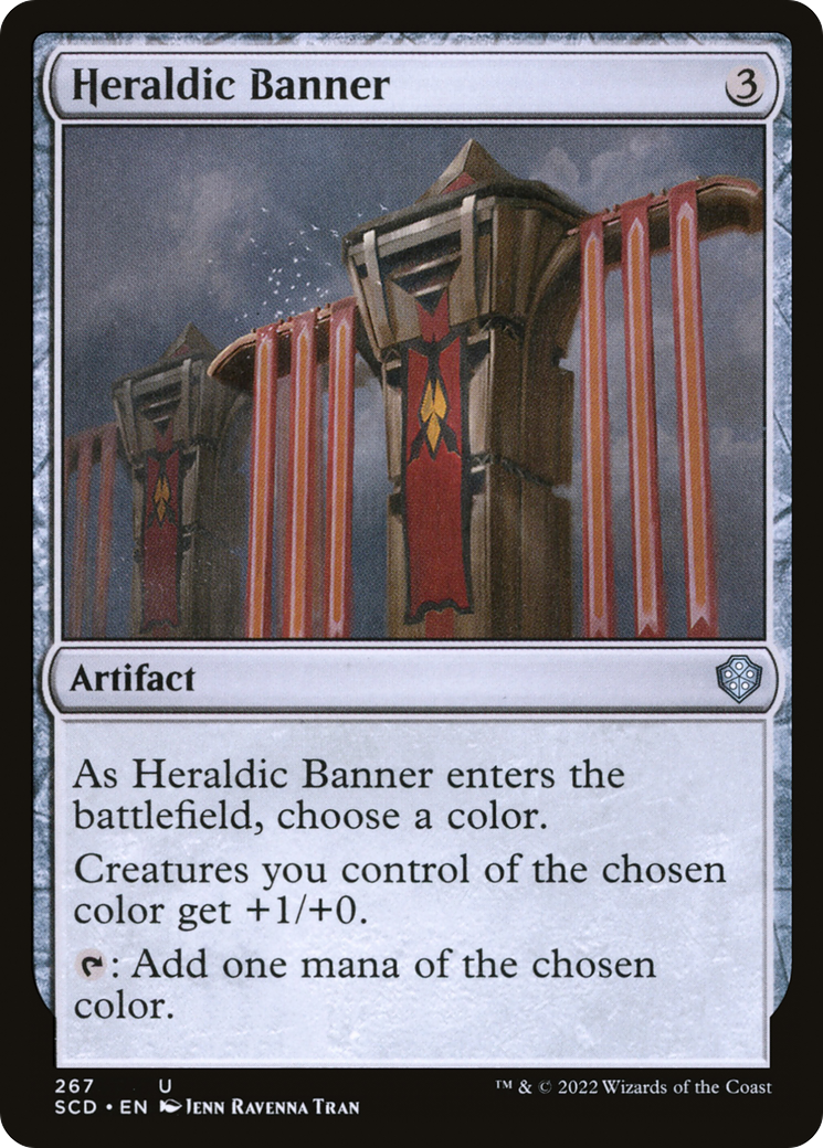 Heraldic Banner [Starter Commander Decks] | Exor Games New Glasgow