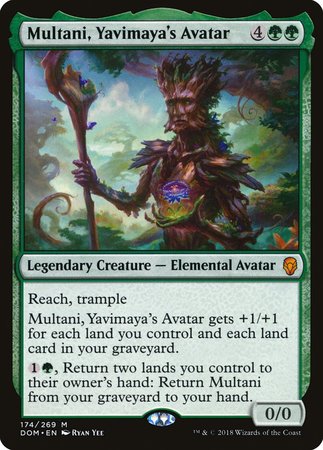 Multani, Yavimaya's Avatar [Dominaria] | Exor Games New Glasgow