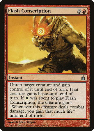 Flash Conscription [Ravnica: City of Guilds] | Exor Games New Glasgow