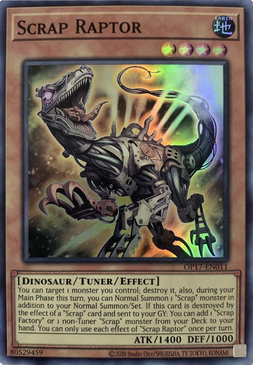 Scrap Raptor [OP17-EN011] Super Rare | Exor Games New Glasgow