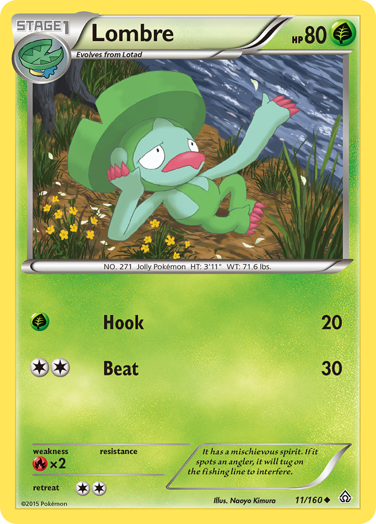 Lombre (11/160) [XY: Primal Clash] | Exor Games New Glasgow