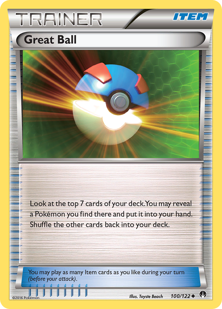 Great Ball (100/122) [XY: BREAKpoint] | Exor Games New Glasgow