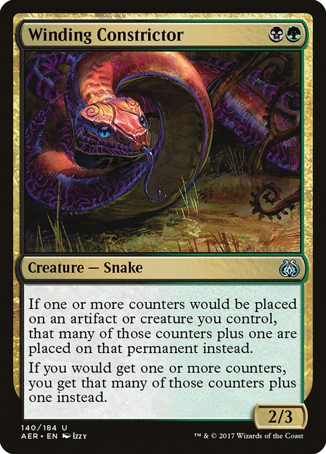 Winding Constrictor [Aether Revolt] | Exor Games New Glasgow