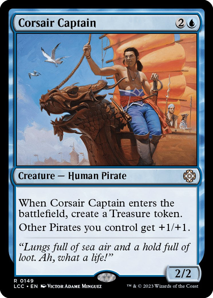 Corsair Captain [The Lost Caverns of Ixalan Commander] | Exor Games New Glasgow