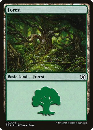 Forest (32) [Duel Decks: Elves vs. Inventors] | Exor Games New Glasgow