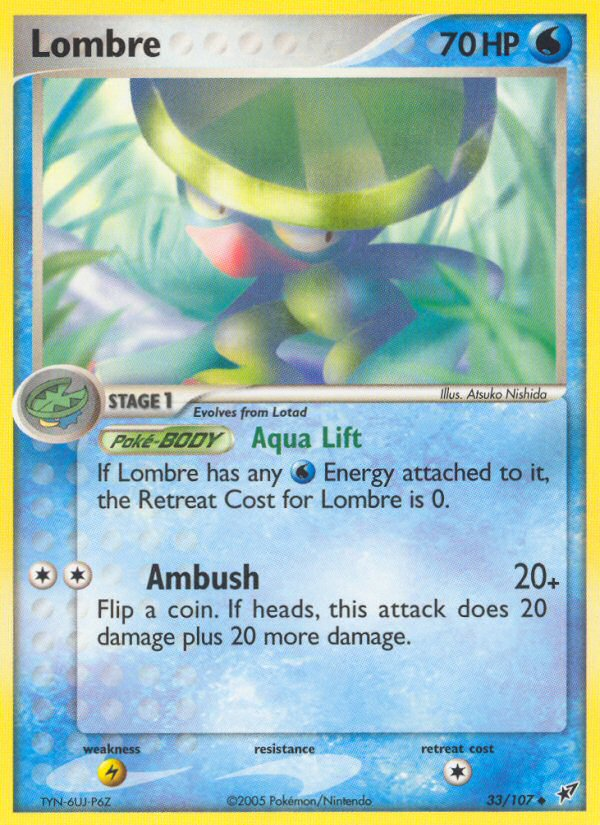 Lombre (33/107) [EX: Deoxys] | Exor Games New Glasgow