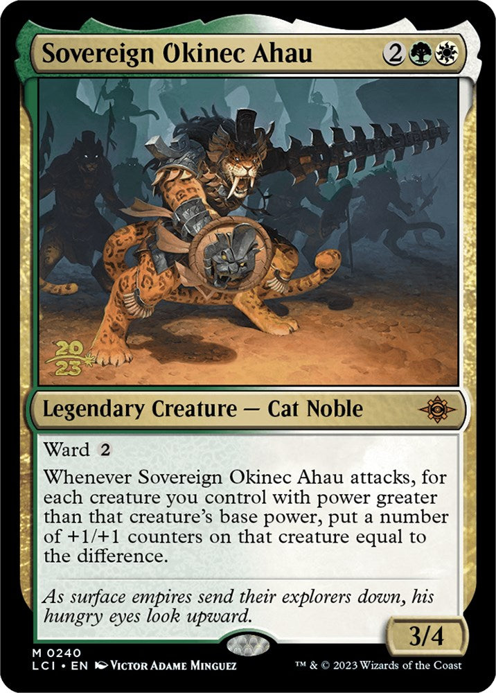 Sovereign Okinec Ahau [The Lost Caverns of Ixalan Prerelease Cards] | Exor Games New Glasgow