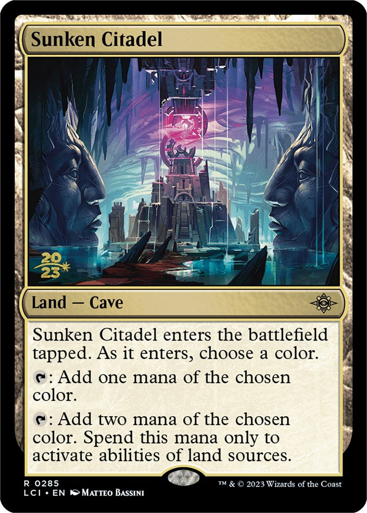 Sunken Citadel [The Lost Caverns of Ixalan Prerelease Cards] | Exor Games New Glasgow