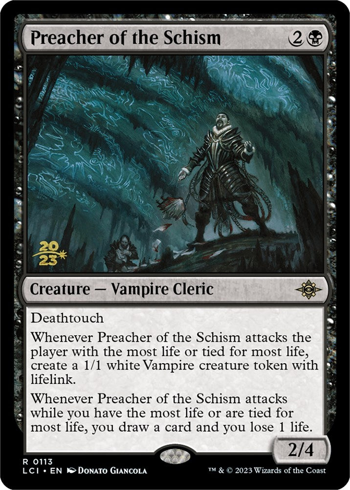 Preacher of the Schism [The Lost Caverns of Ixalan Prerelease Cards] | Exor Games New Glasgow