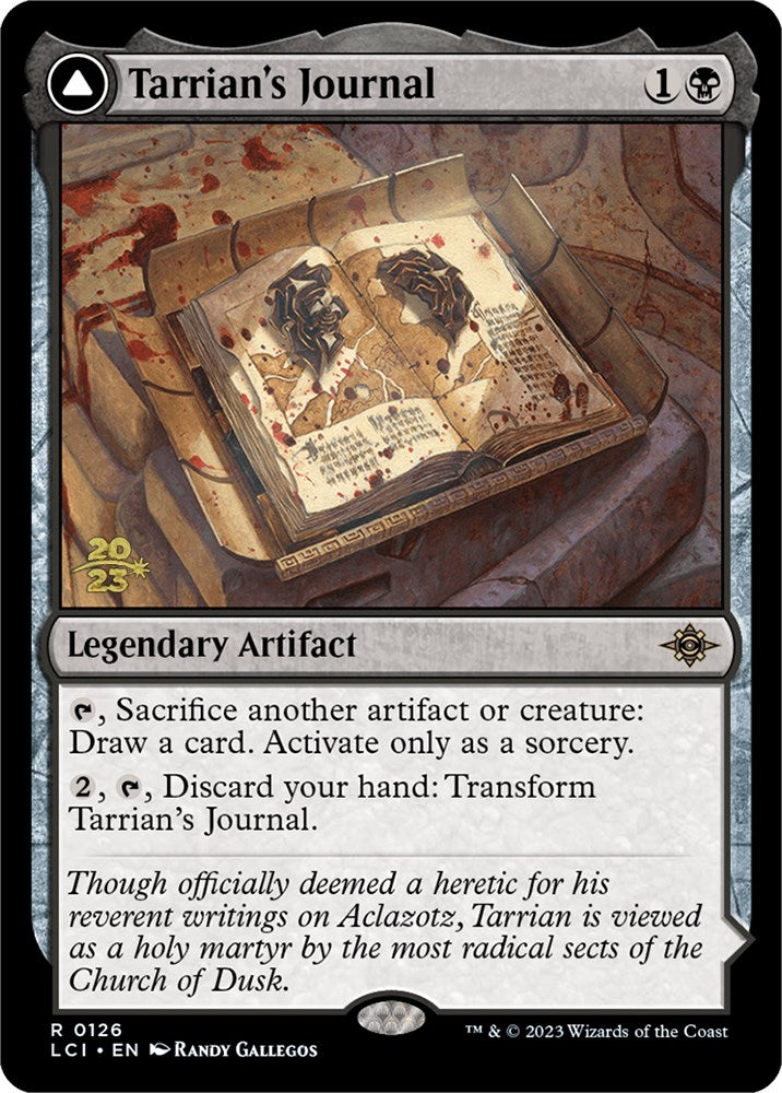 Tarrian's Journal // The Tomb of Aclazotz [The Lost Caverns of Ixalan Prerelease Cards] | Exor Games New Glasgow