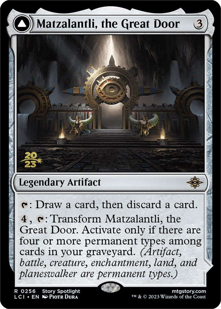 Matzalantli, the Great Door // The Core [The Lost Caverns of Ixalan Prerelease Cards] | Exor Games New Glasgow