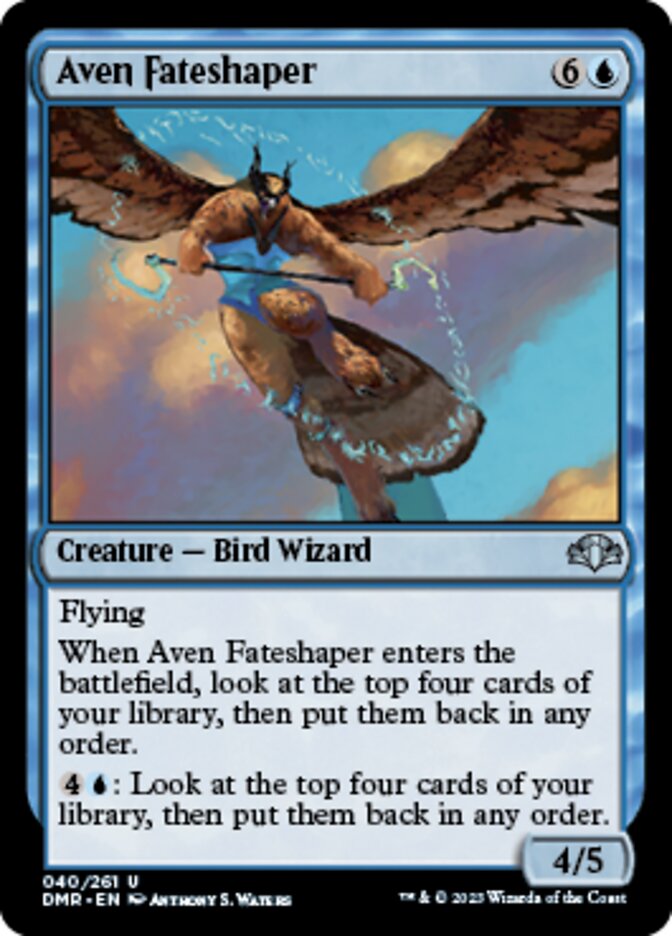 Aven Fateshaper [Dominaria Remastered] | Exor Games New Glasgow