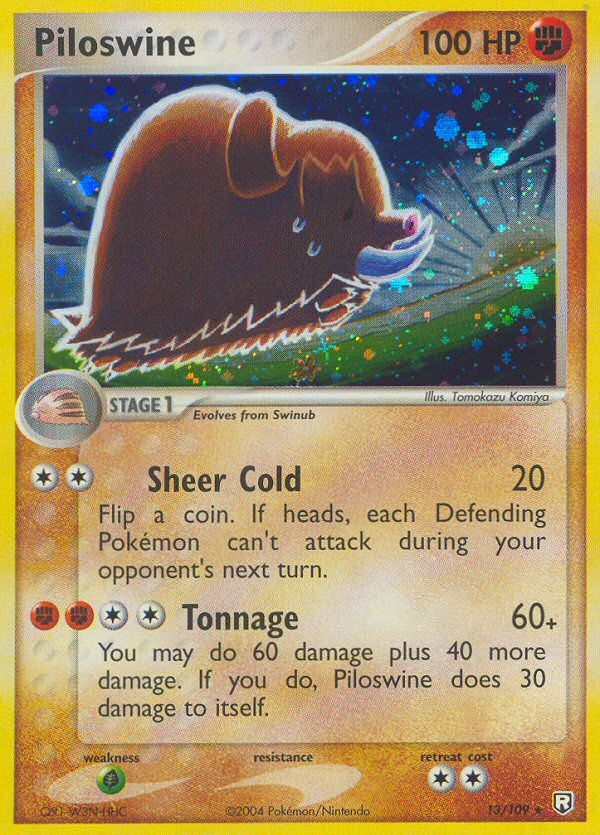 Piloswine (13/109) [EX: Team Rocket Returns] | Exor Games New Glasgow