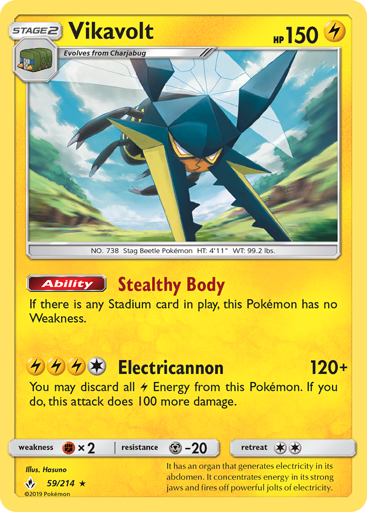 Vikavolt (59/214) [Sun & Moon: Unbroken Bonds] | Exor Games New Glasgow