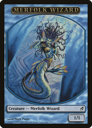 Merfolk Wizard Token [Lorwyn Tokens] | Exor Games New Glasgow