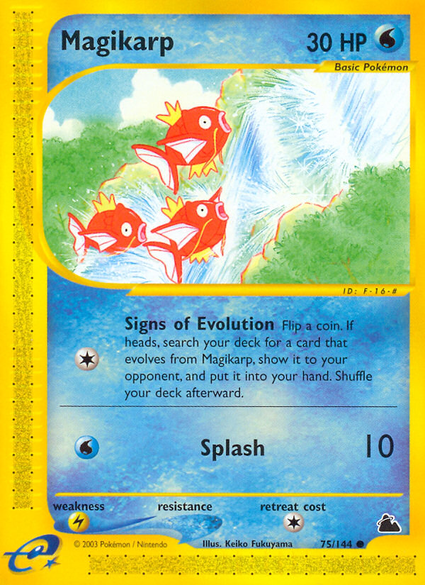 Magikarp (75/144) [Skyridge] | Exor Games New Glasgow