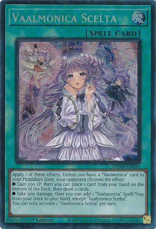 Vaalmonica Scelta (CR) [VASM-EN036] Collector's Rare | Exor Games New Glasgow