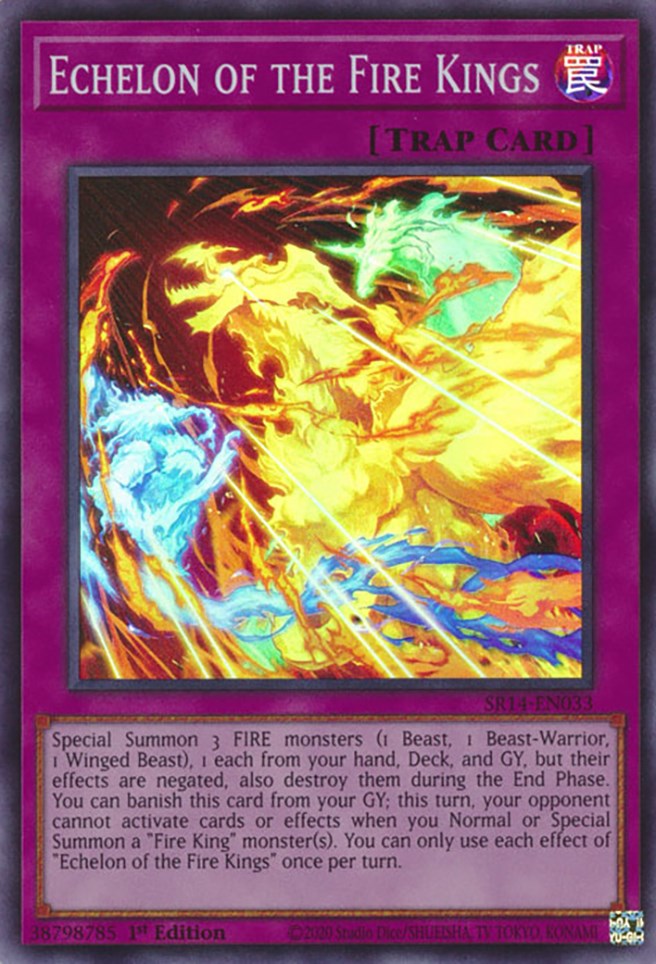 Echelon of the Fire Kings [SR14-EN033] Super Rare | Exor Games New Glasgow