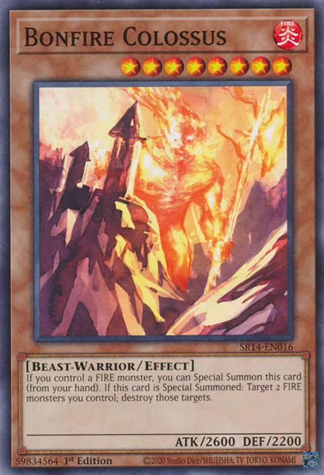 Bonfire Colossus [SR14-EN016] Common | Exor Games New Glasgow