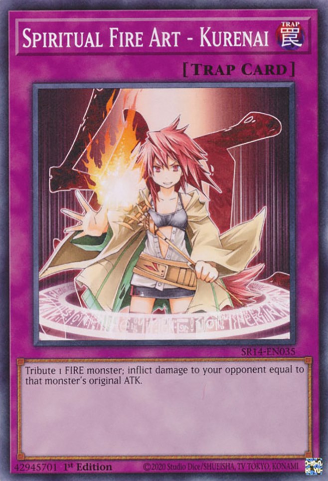 Spiritual Fire Art - Kurenai [SR14-EN035] Common | Exor Games New Glasgow